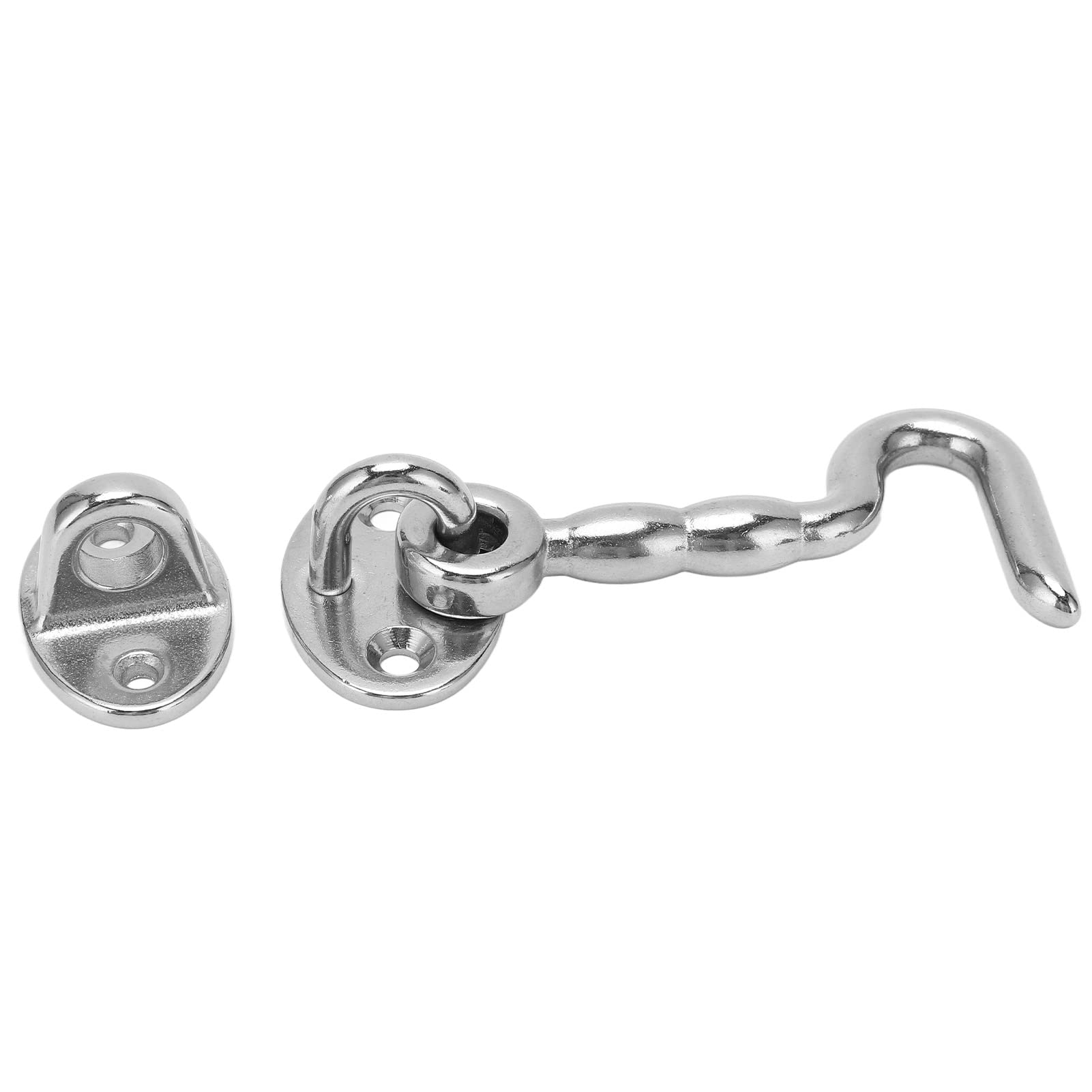 Latch Hook Privacy Hook with Eye Latch Heavy Duty Stainless Steel for Boat Ship Yacht Cabin Window Marine Accessories