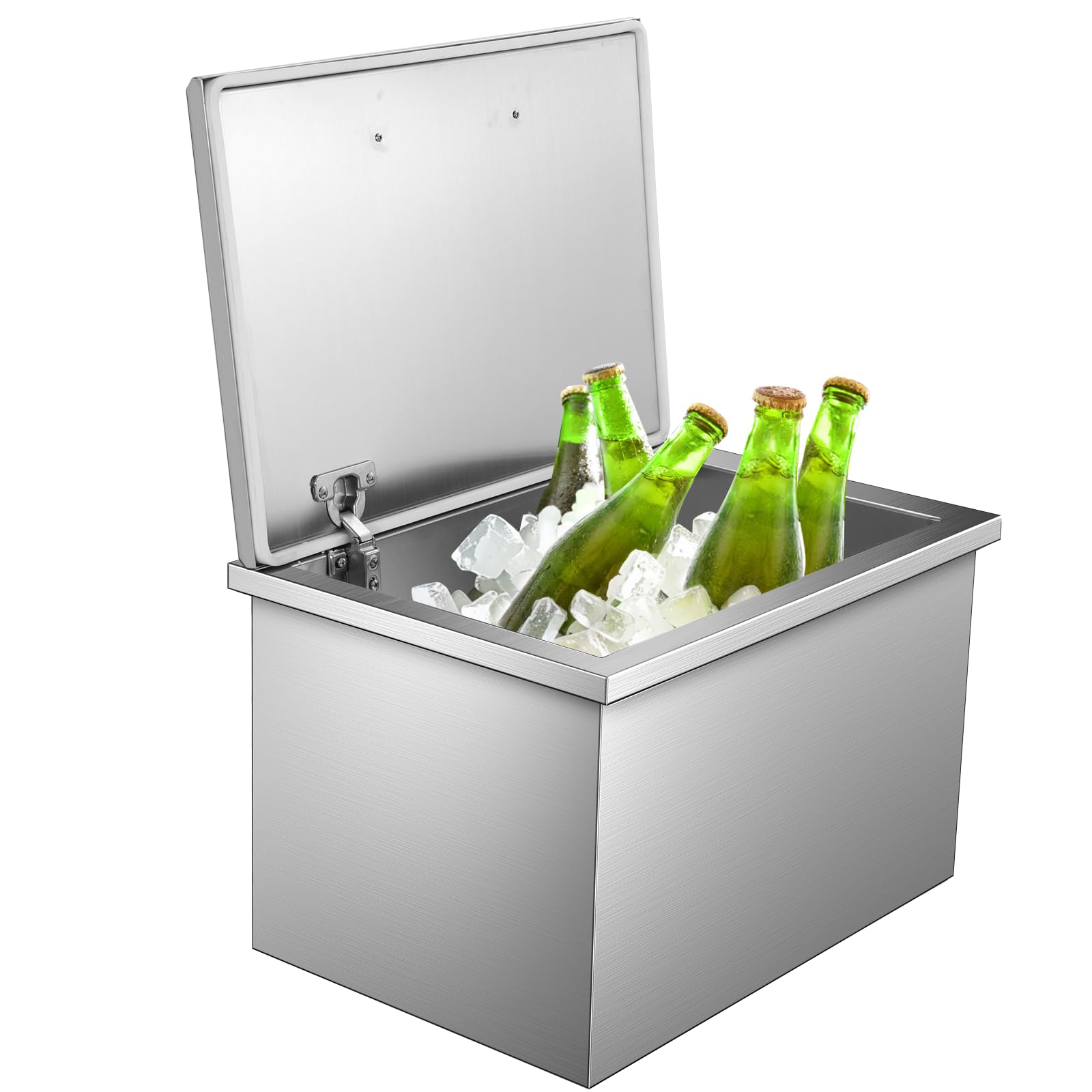 Buy Drop in Ice Chest, Stainless Steel Ice Cooler, Commercial Ice Bin