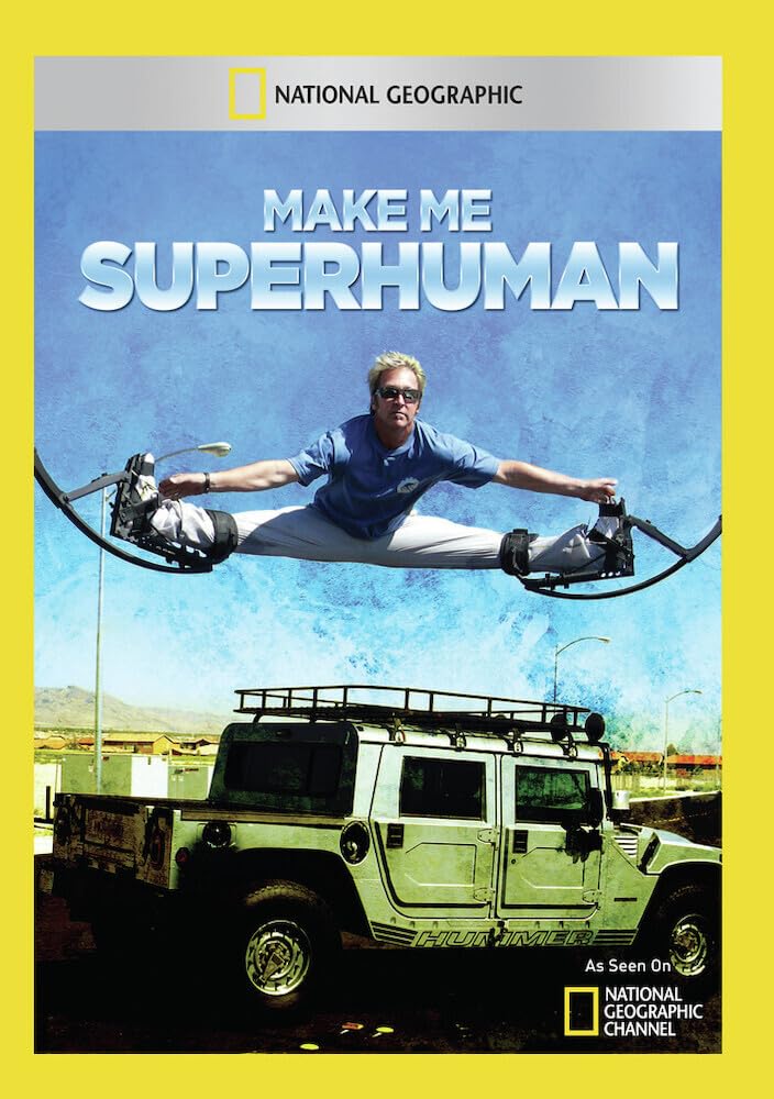 National Geographic Make Me Superhuman DVD un documental de ciencia para casa