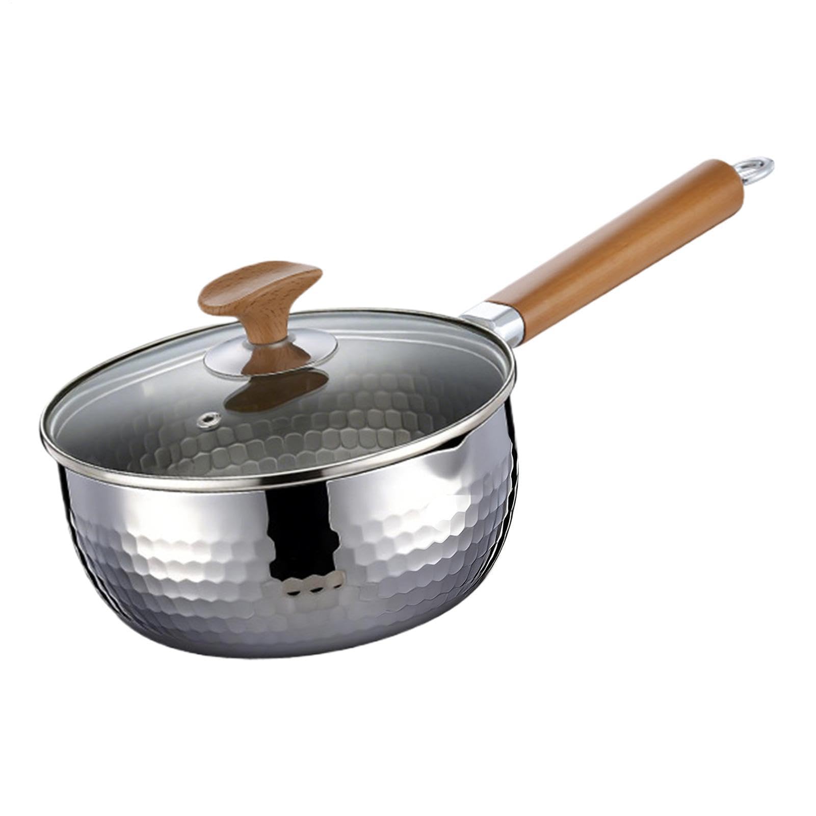 Casserole non revêtue saine en titane pour éliminer les risques chimiques en cuisine