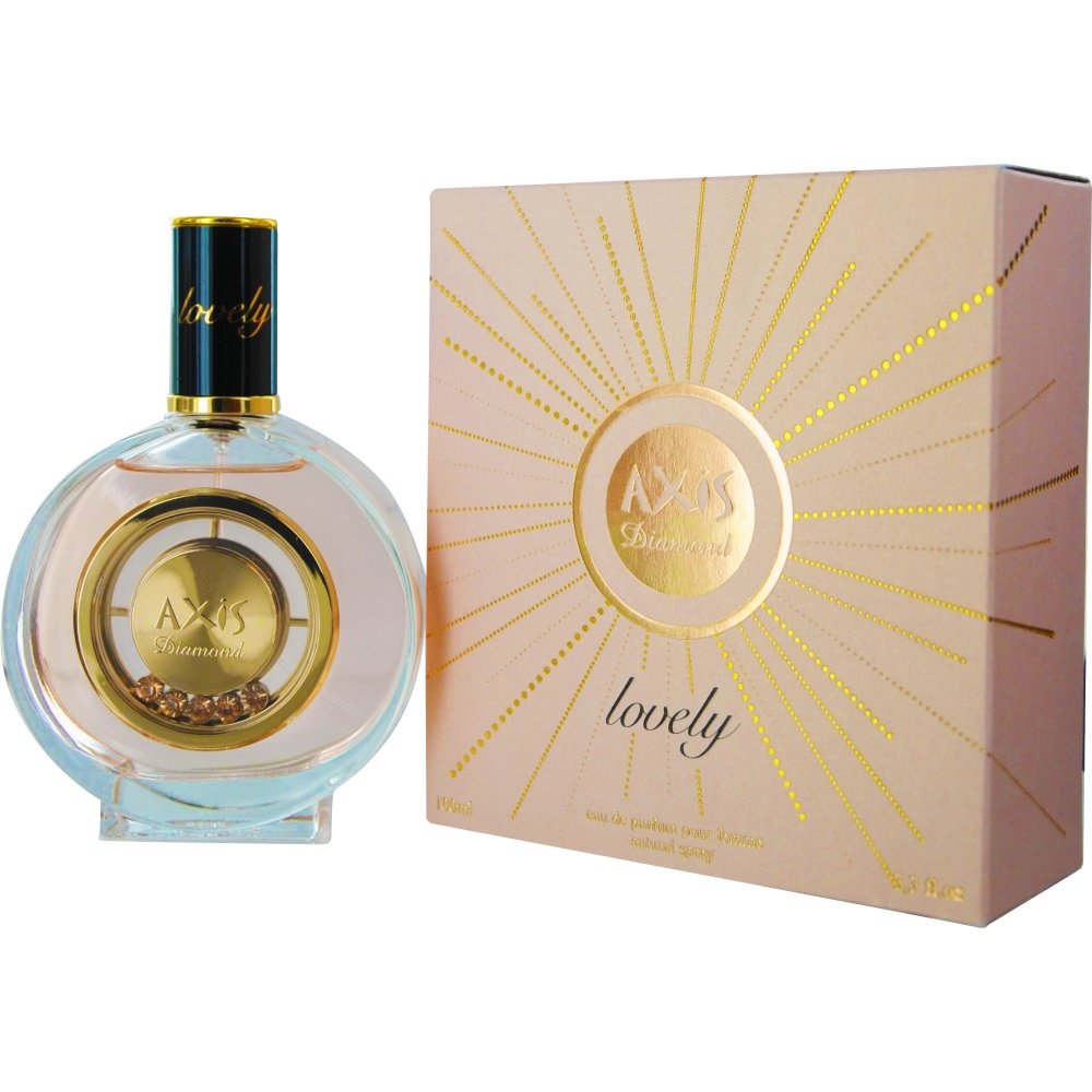 Sos Creations Axis Diamond Lovely Eau de Parfum Spray, 3.3 Ounce