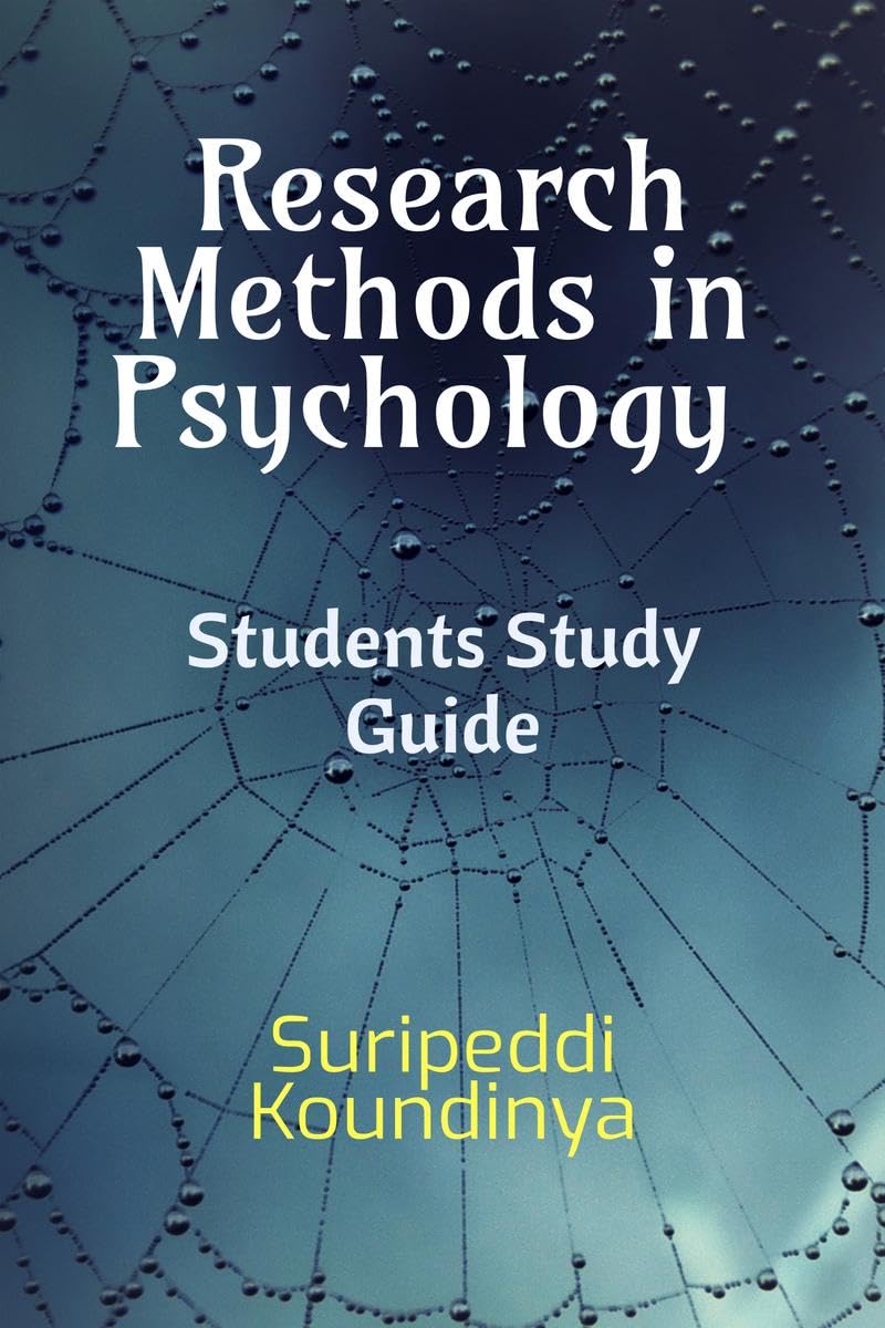 Research Methods in Psychology: Students Study Guide