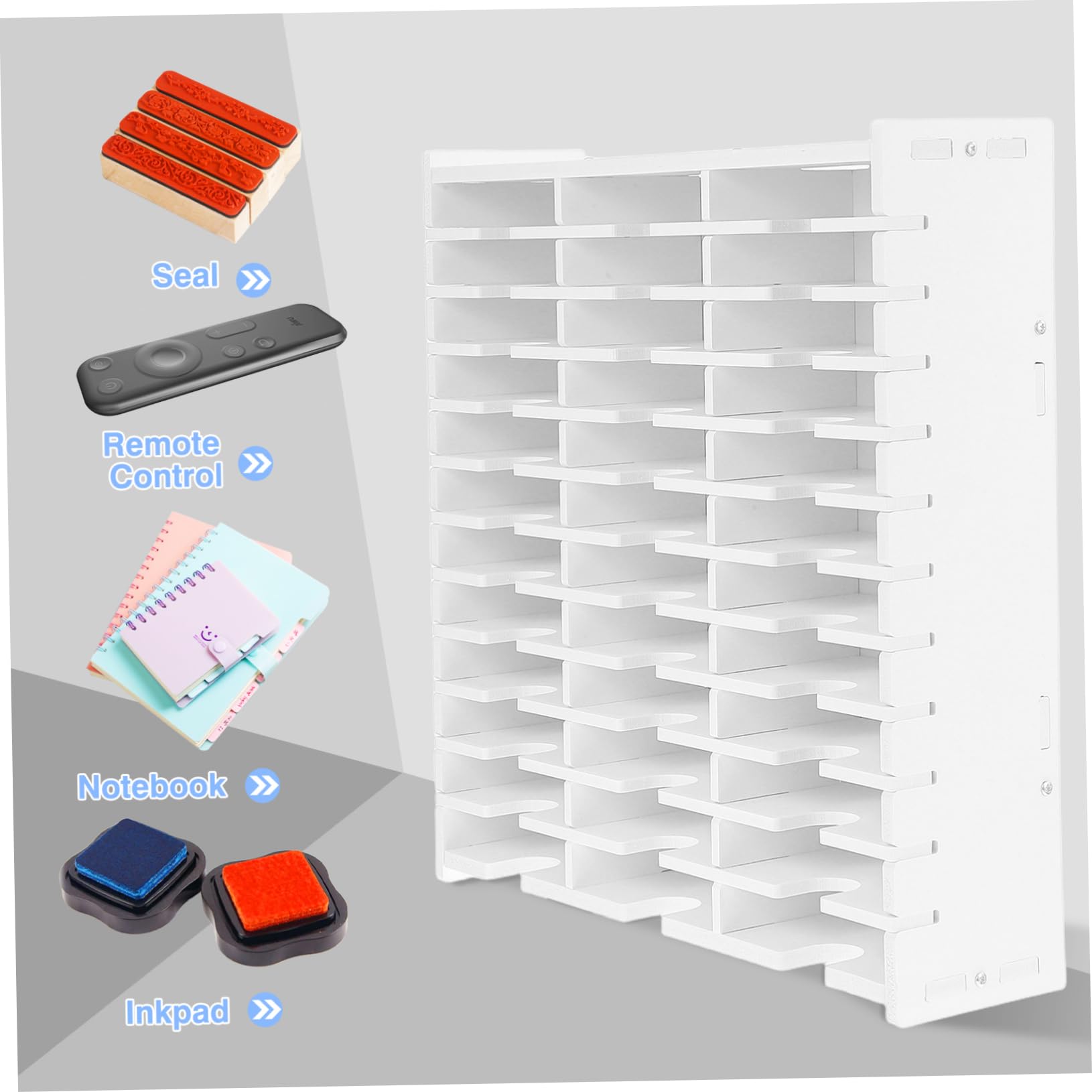 OUNONA Custodia Portatile per CD e Dvd in Pvc Bianco Protezione Antiurto e Design Multi-griglia come Regalo e Organizer Efficiente per Dischi