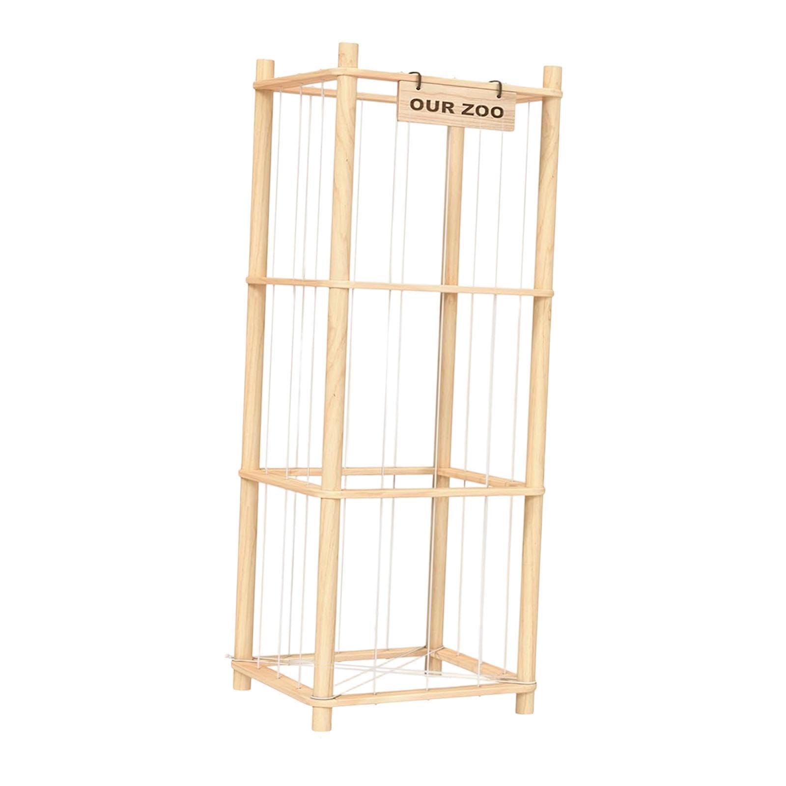 Caja De Almacenaje Peluches Madera