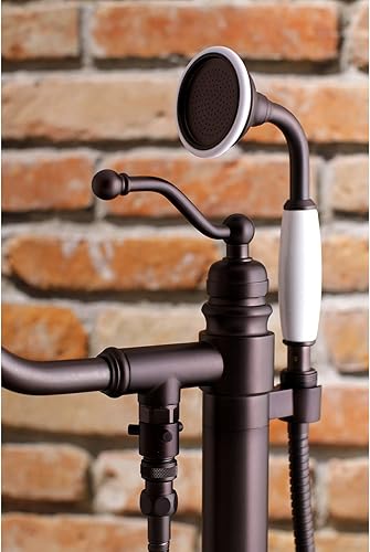 Miniatura 3 de Kingston Brass KS7135ABL - Grifo de bañera de campo inglés, bronce aceitado