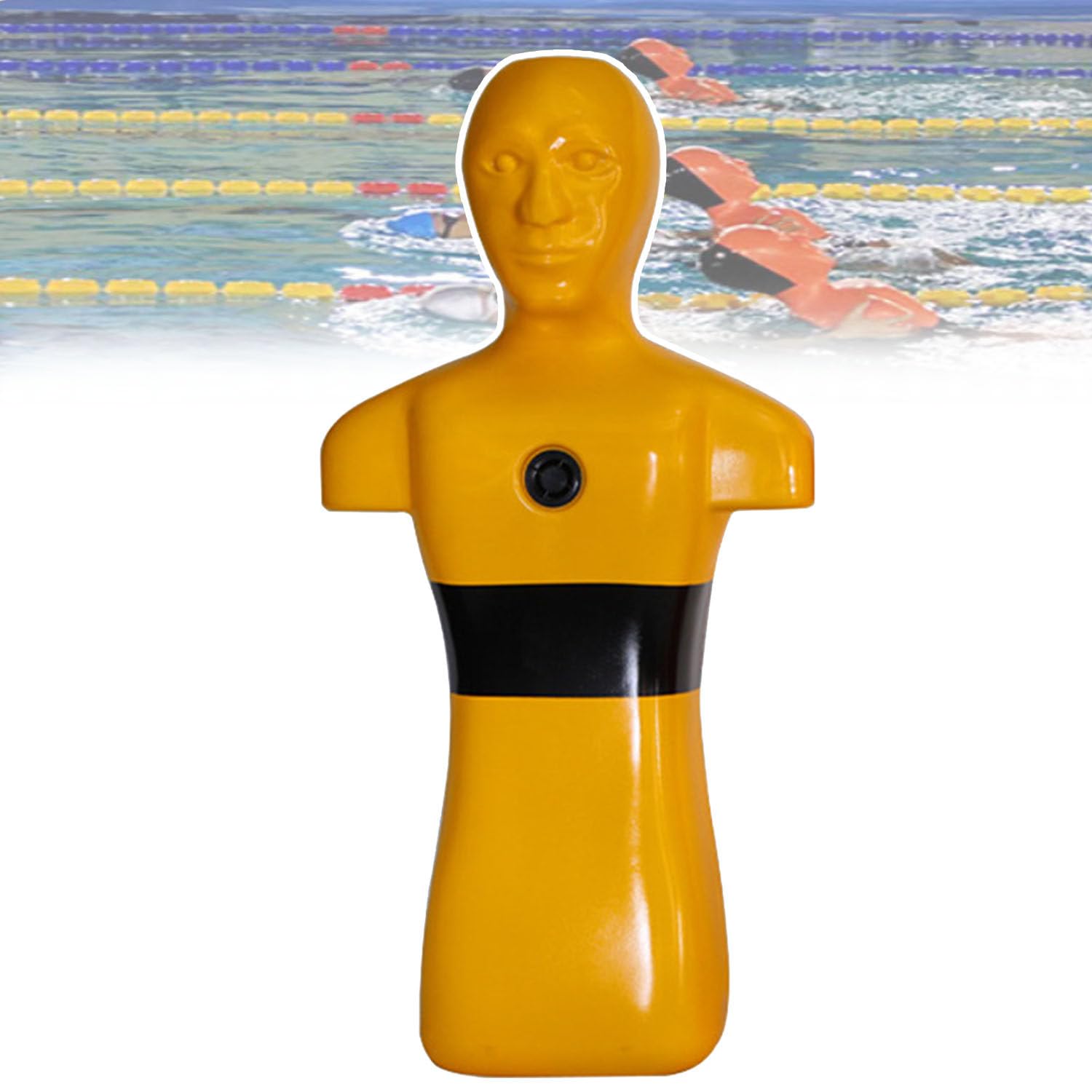 Mannequin d'entraînement au sauvetage aquatique pour éviter les blessures lors des exercices