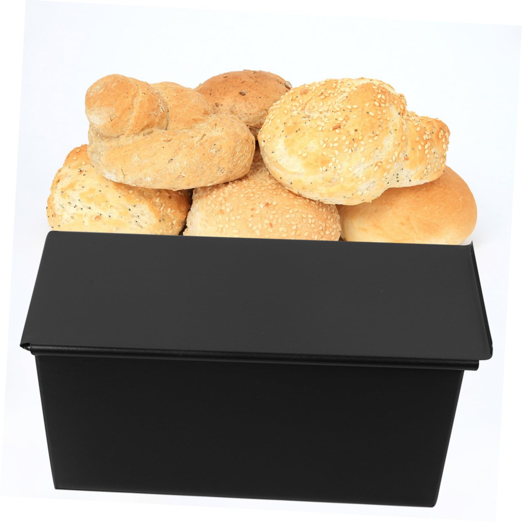 Eckige Brotbackform aus Rostfreiem mit Abnehmbarem Deckel Antihaftbeschichtete Toastform für Einfaches Backen Vielseitig Einsetzbar für Zuhause Bäckerei und Restaurant Sicher und