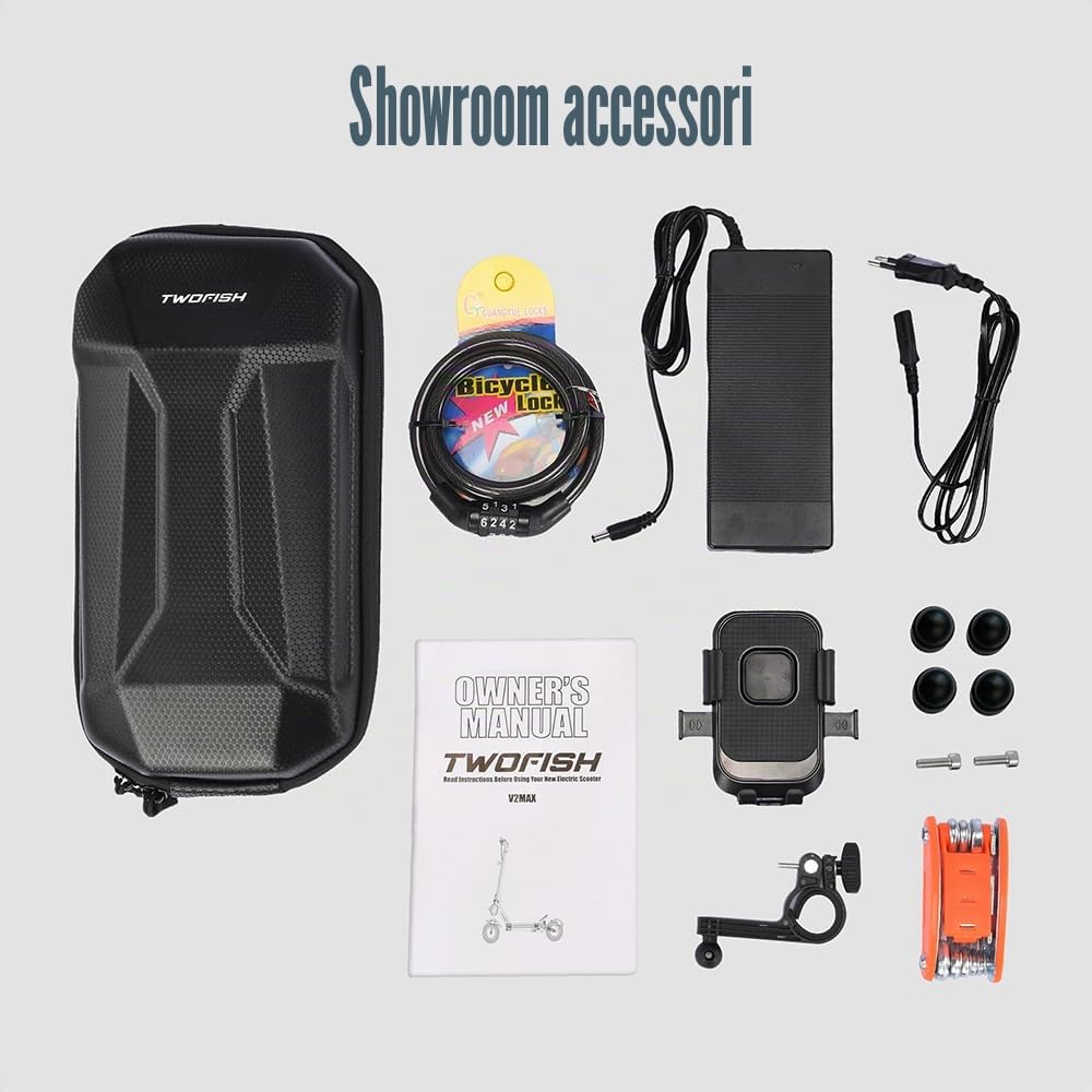 Monopattino Elettrico Adulto Pieghevole, 45-60Km di Autonomia, Scooter Elettrico con Batteria 60V 23Ah, Pneumatici Tubeless 11", Doppia Sospensione, Doppio Freno a Disco, Portata 120 kg