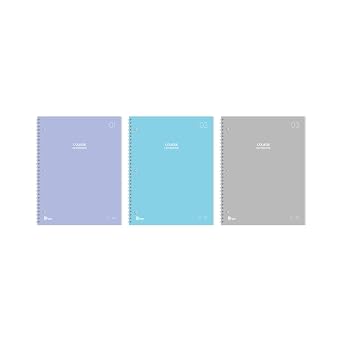 NEO SMARTPEN Neolab Convergence N College Notebook 144 Ruled Pages Compatible M1+, M1, and N2 - Assorted Colors 3 Pack