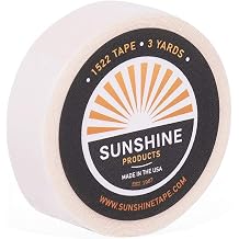 Daily Wear 1522 3M Double Sided Wig Adhesive Tape Roll | 1 Roll | Made in USA| 1/2" x 3 Yards | Hypoallergenic and Easy Clean Up Toupee Tape