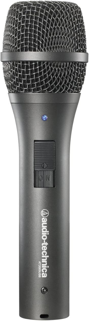 AT2005USB Cardioid Dynamic USB/XLR Microphone,Black