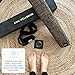 Ajna Organic - Natural Jute- Large Non Slip Eco Friendly yoga mats with Carrying Strap - Reversible Jute PER - Extra Long 72 Inch - 5mm - All Types of Yoga - Vegan