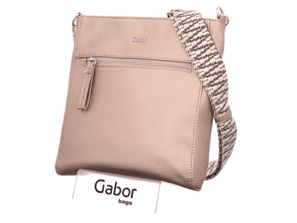 Gabor Bags Silena Women's Belt Bag Bum Bag Small Black, Metallic Rose, 25x4,5x24, 004211