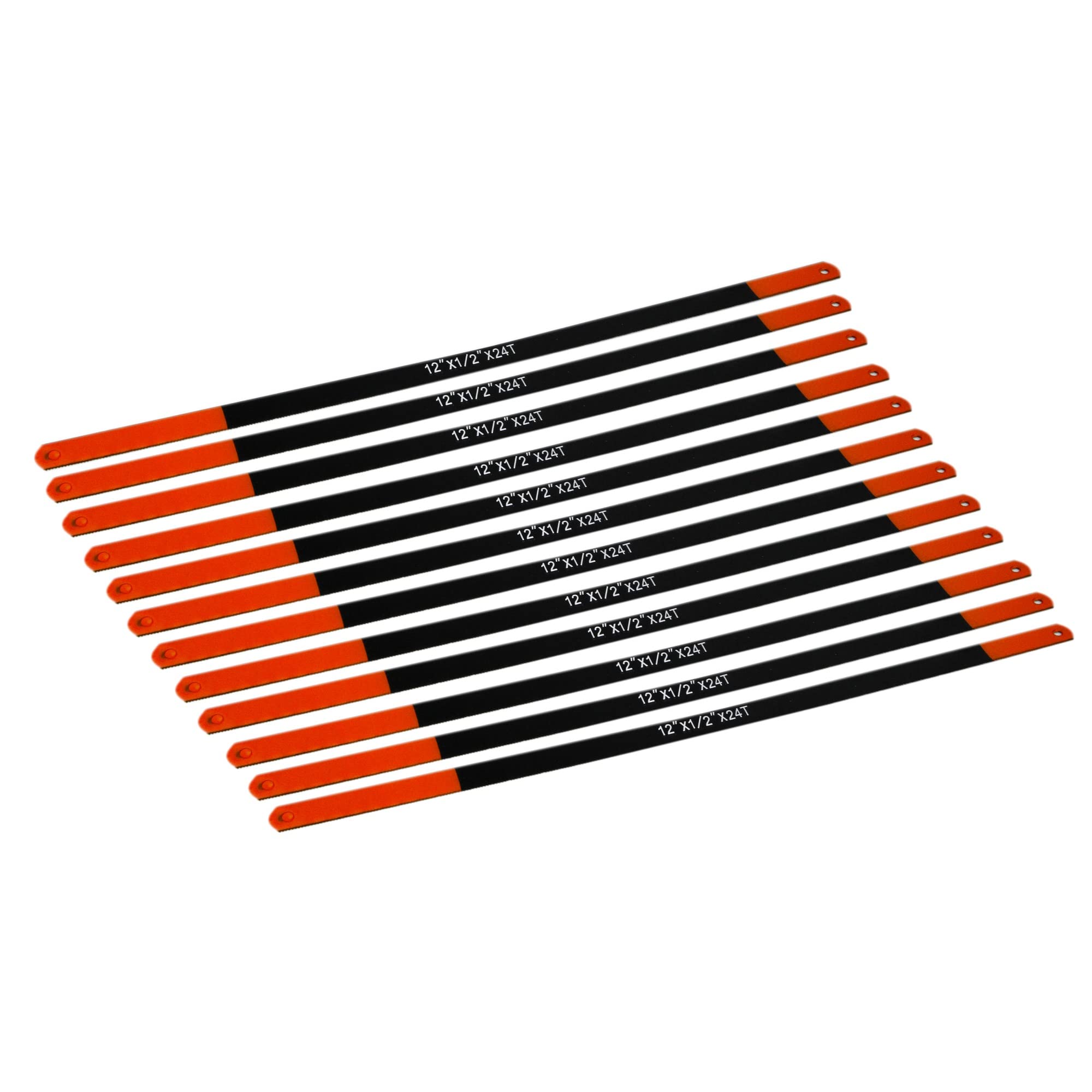 Rolson Lames de scie à métaux 300 mm (12 pièces)