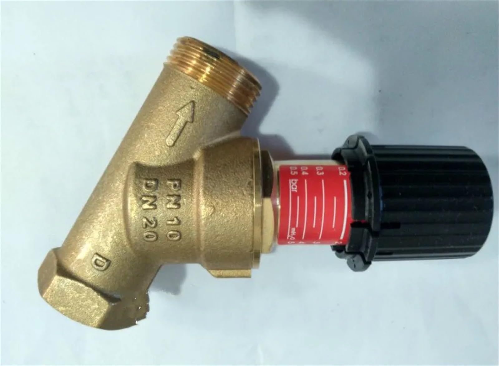 Valvola di ritegno differenziale pressione bypass Riscaldamento a pavimento dell'acqua Valvole controllo Collettore della valvola Ottone DN15/DN20/DN25(DN15)