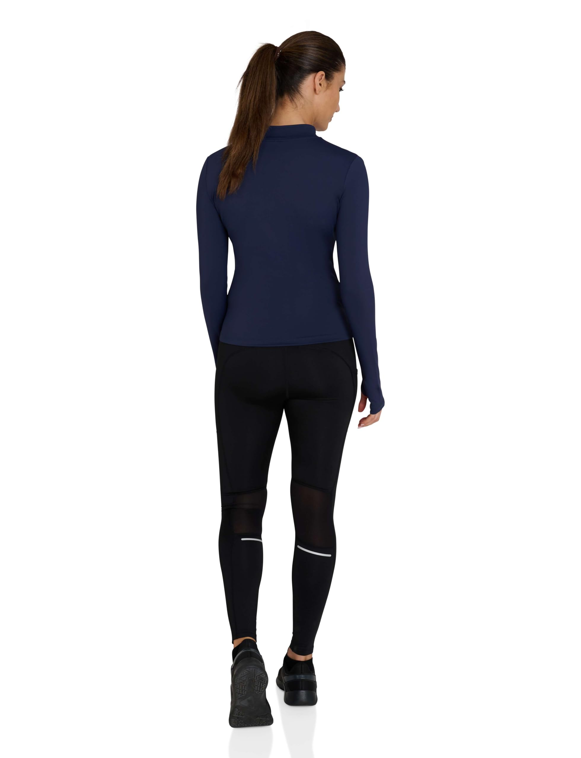 TCA Women’s Running Jacket – Long Sleeve Gym Tops Veste de course pour femme – Hauts de sport à manches longues, veste de sport zippée, vestes de sports légères pour femme