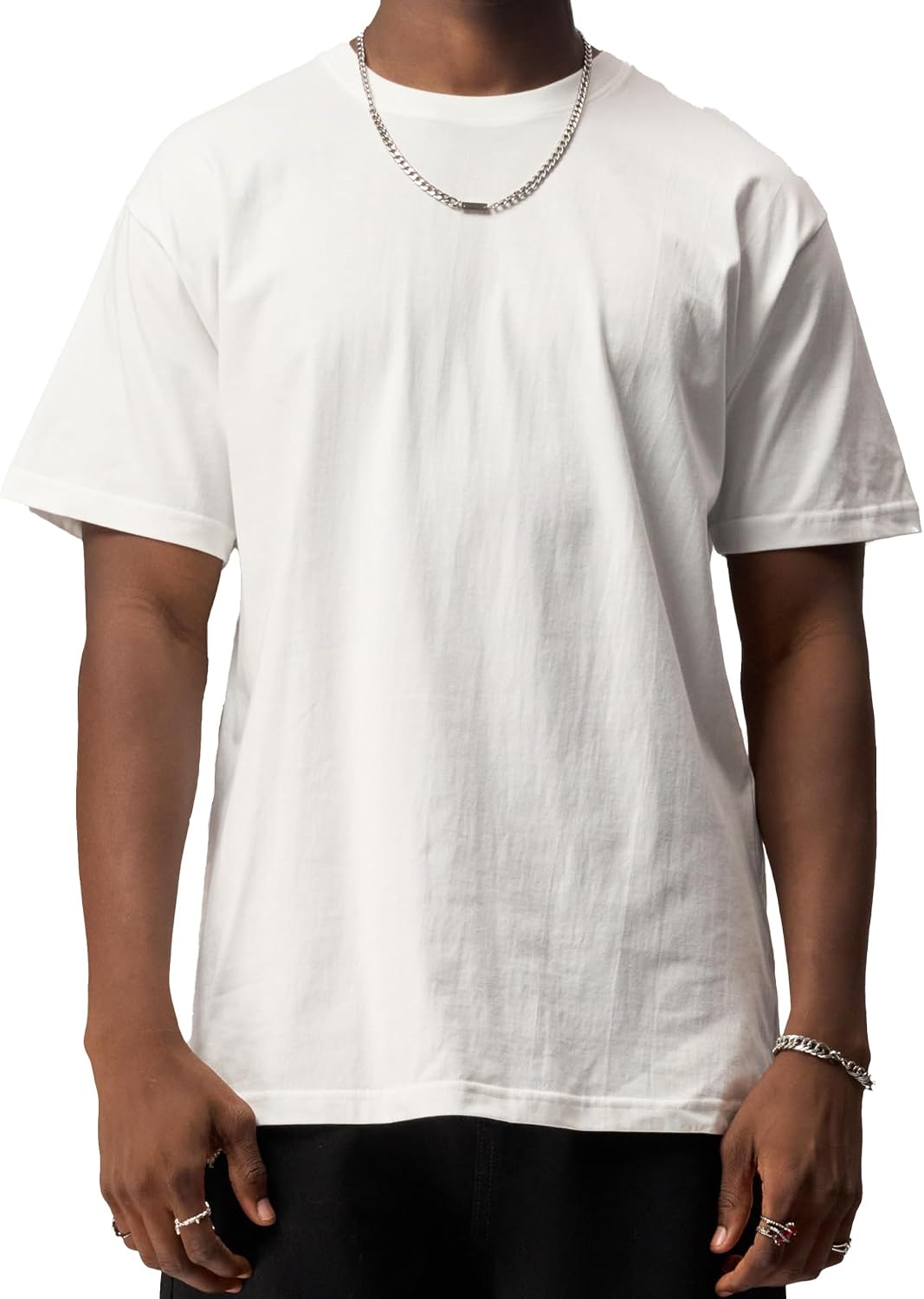 Mens Graphic T-Shirts, Christian Tees Shirt Unisex Oversized Jesus Y2K Cotton Streetwear Top image 2