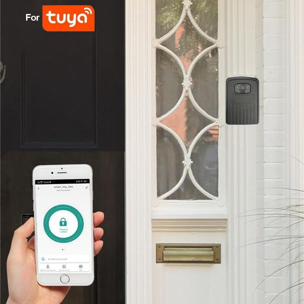 Smart Key Aufbewahrungsbox mit Fingerabdruck-Zugang, perfekt für Outdoor-Umgebungen