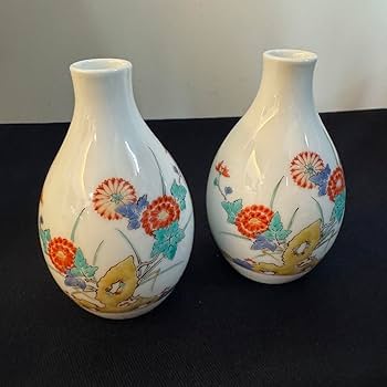 十三代酒井田柿右衛門　酒器 十三代酒井田柿右衛門 (ジュウサンダイサカイダカキエモン