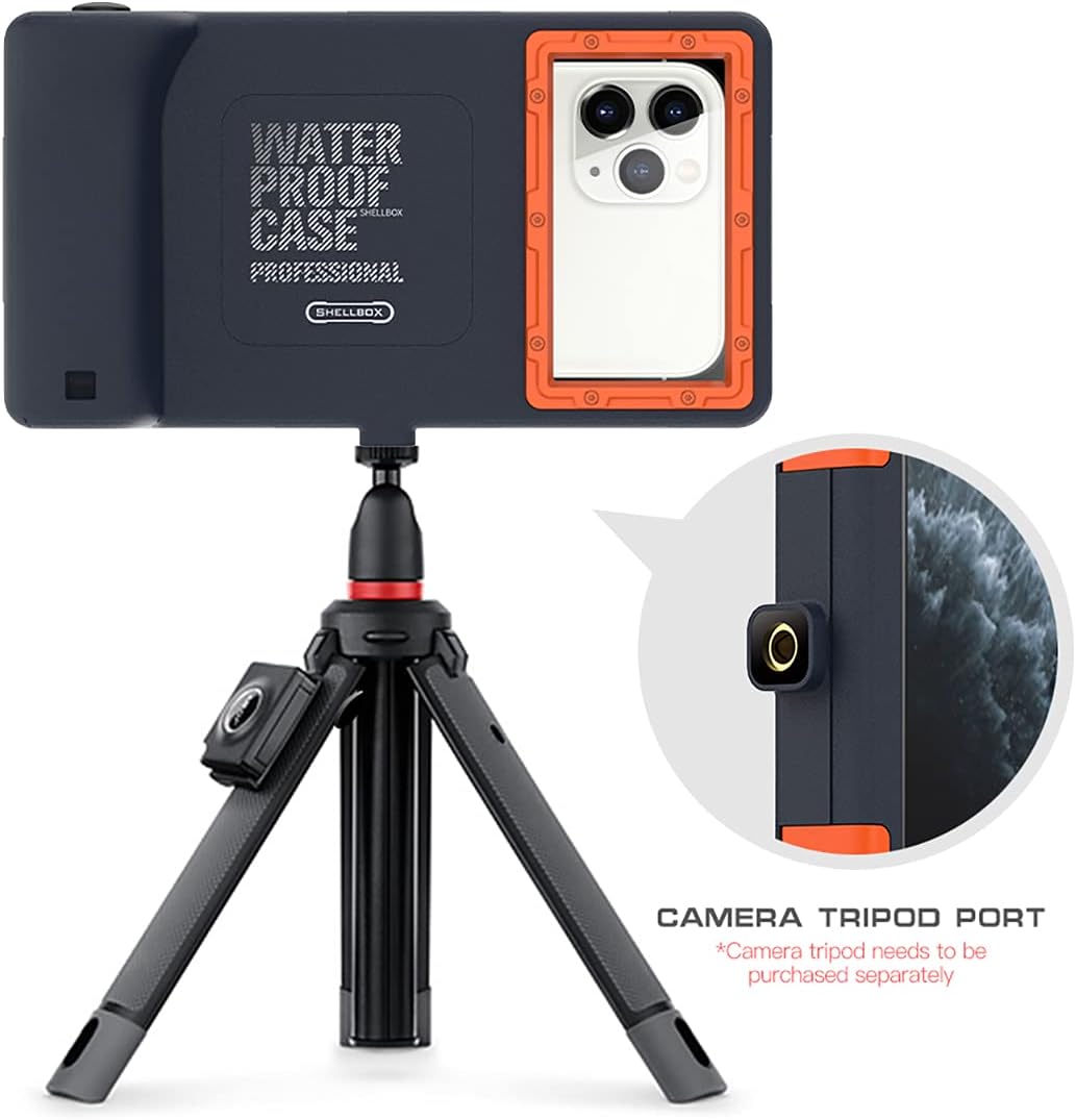 🔥 Crаzу Dеаlѕ Diving Phone Case for iPhone Samsung, Professional Underwater Photography Housings Case with Lanyard[50ft/15m], Diving Case for iPhone 13 Mini/12 Mini/12/12 Pro Etc