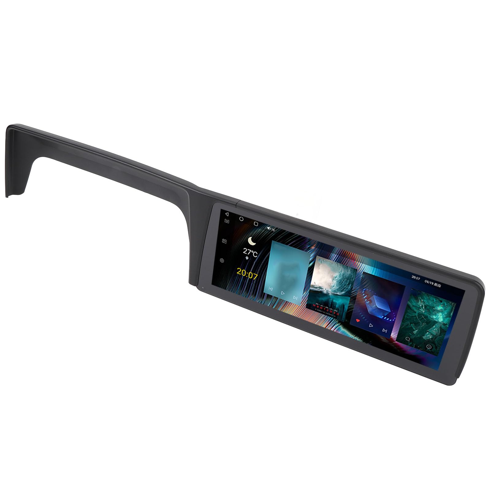 Schermo di intrattenimento per auto Android 13 2K Display da 12,3 pollici WiFi Bluetooth Car Dash Stereo Touchscreen per Serie 5 2021 2022 2023