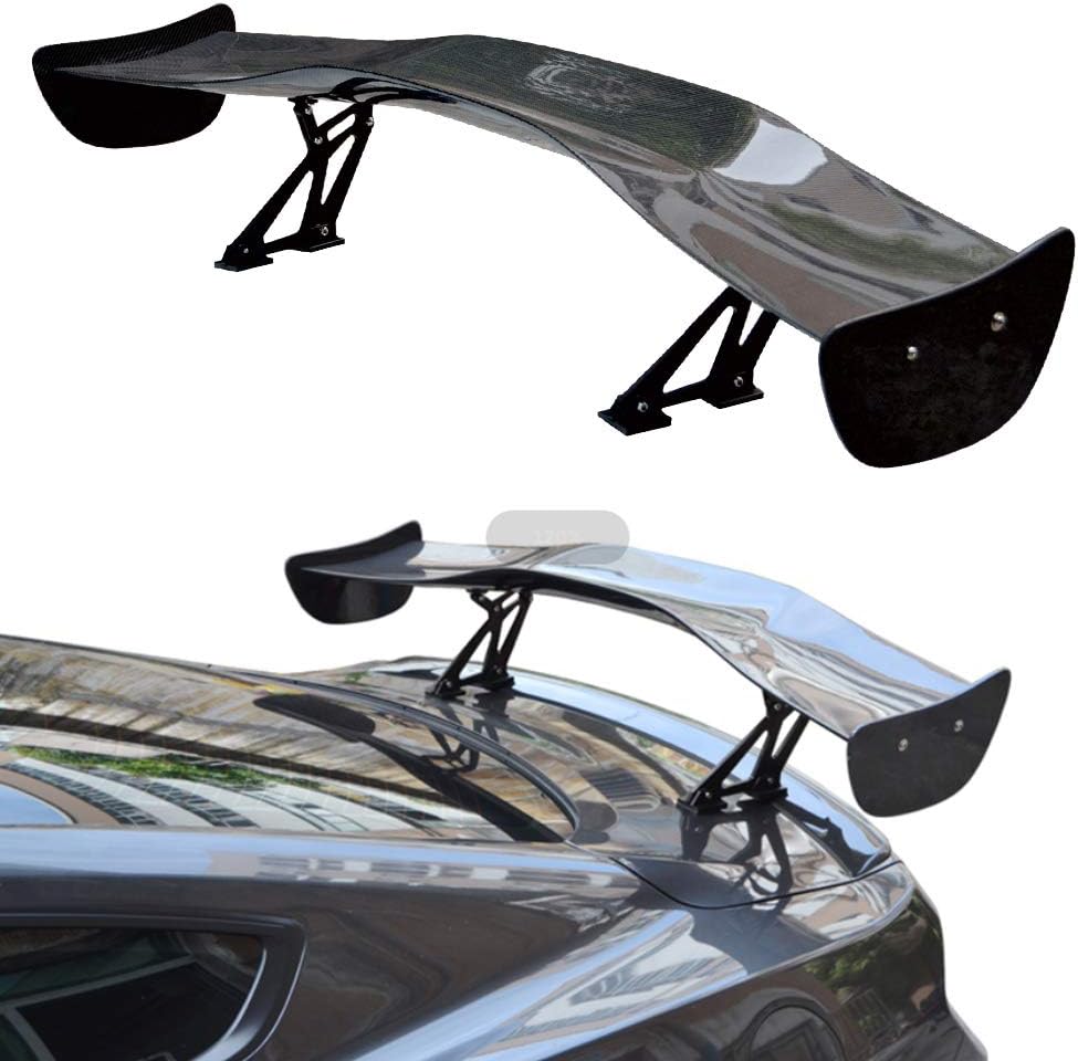 Ineedup Carbon Fiber Universal Rear Wing Spoiler Automotive Body Styling Kits