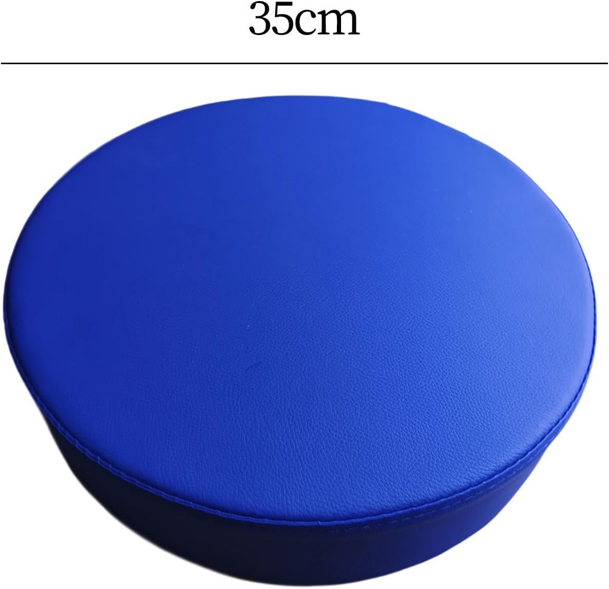 Barstool Replacement Bar Stool Bar Chair Round Compact Repair Seat Cushion Seat Top for Swivel Chair Meeting Room Barber Shop, Blue