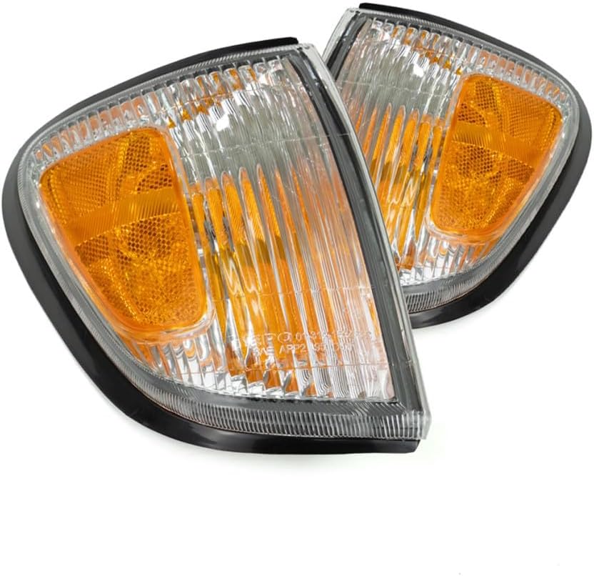 For Toyota Tacoma 4WD 1995 1996 1997 Side Marker Light Assembly Driver And Passenger Side | Pair | Chrome | TO2520143 | TO2521143 | 81620-04040