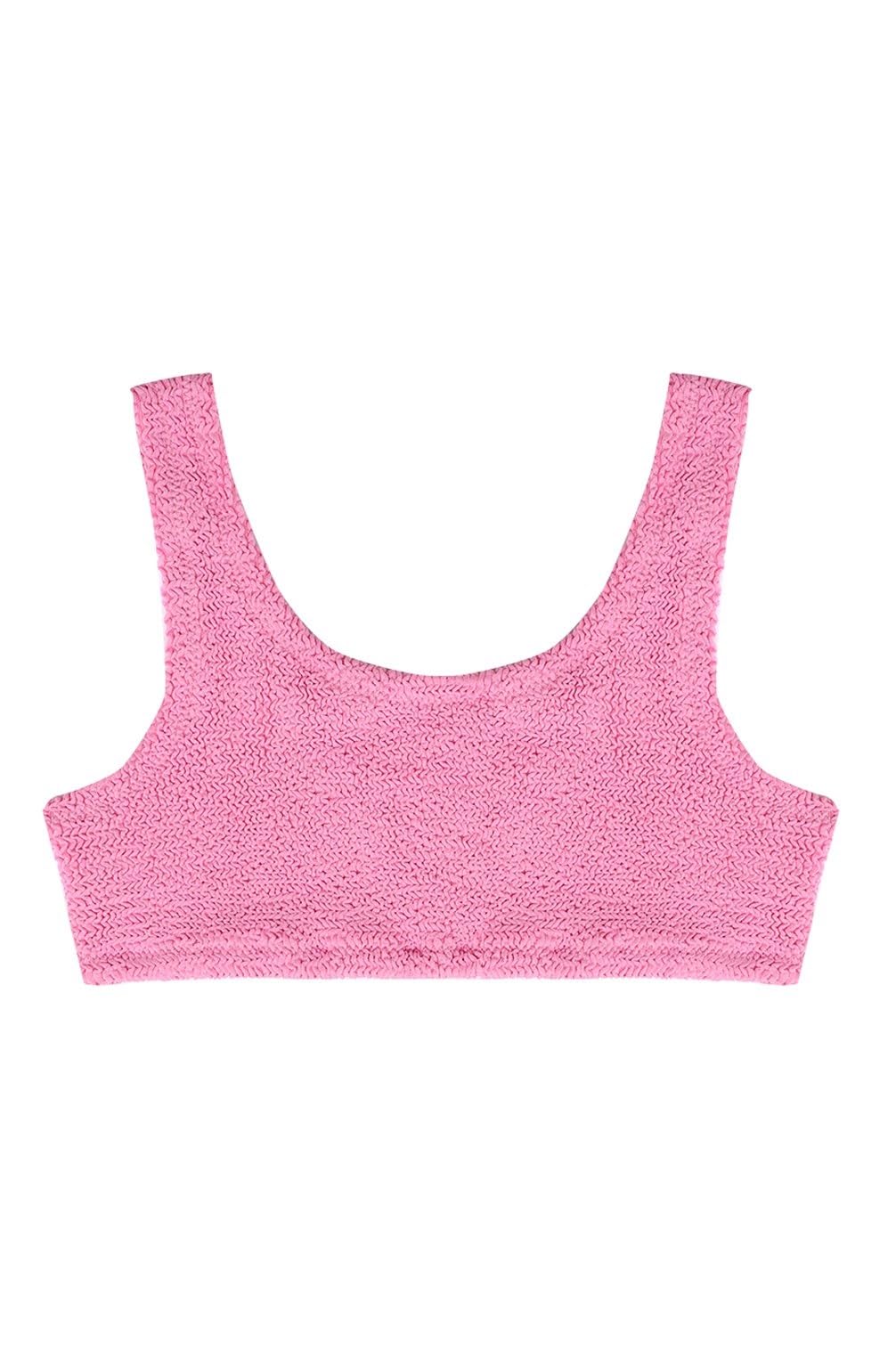 Saint Barth MC2 Costume Bikini 2 Pezzi Crinkle Rosa Fucsia