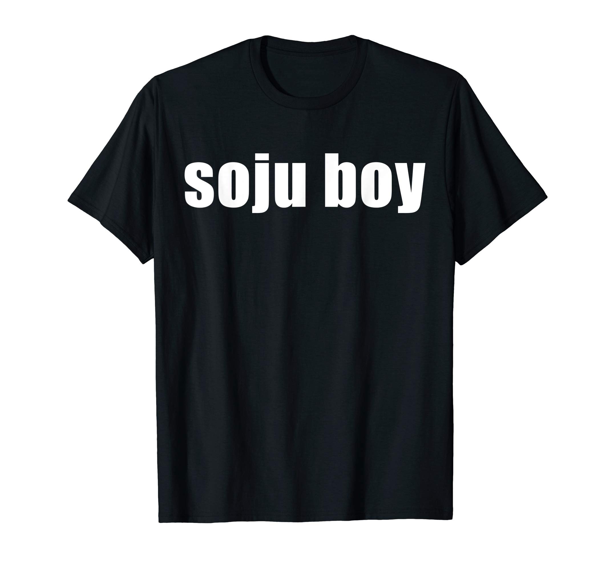 Soju Boy Hangul Korean Drink Funny Korea Alcohol Soju Somek T-Shirt