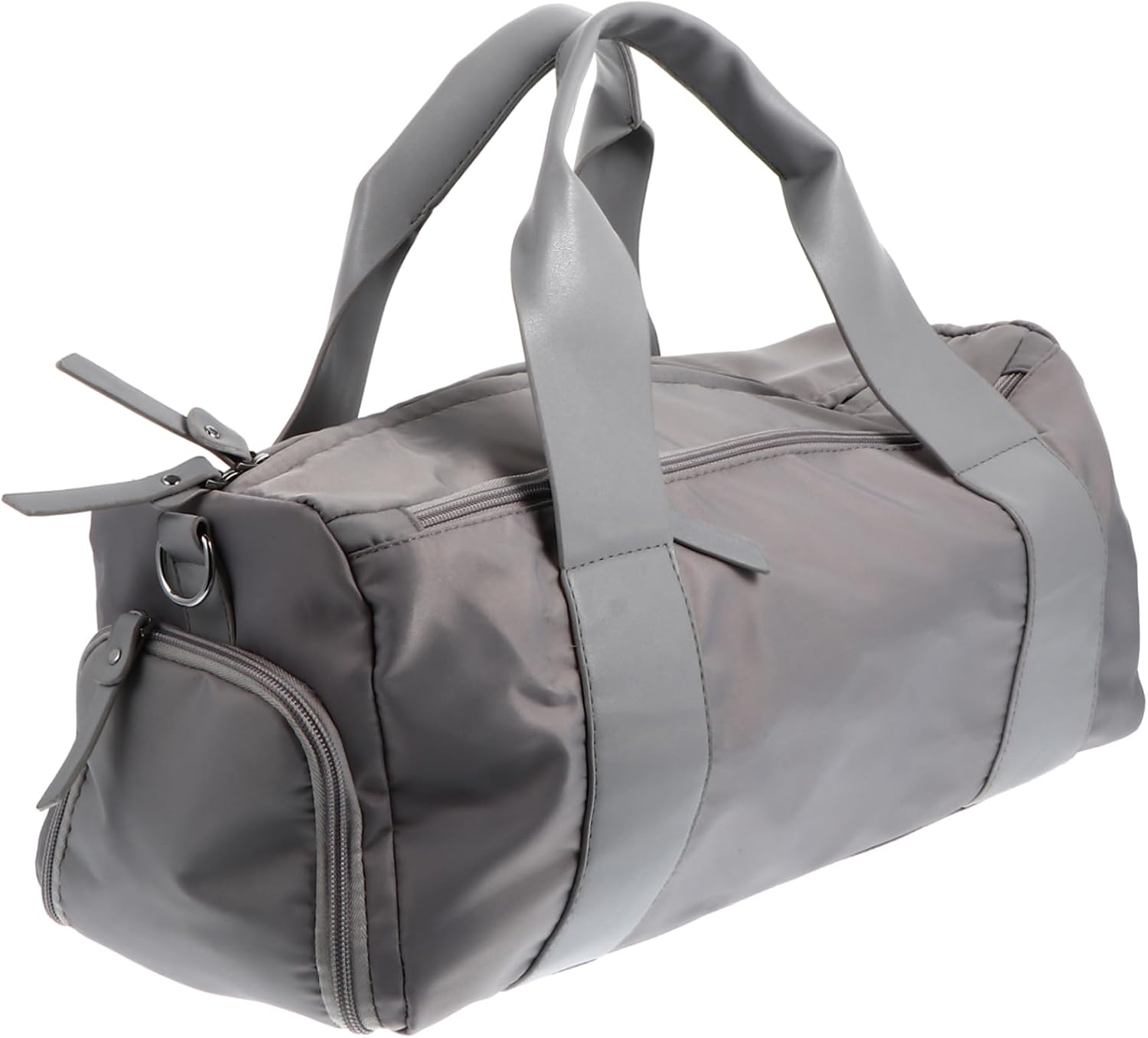 BESTYASH 1pc Large Capacity Gym Sports Bag Portable Handbag Wet Dry Separation for Travel Fitness Daily Use Lightweight Material Light Grey Storage for Shoes Towels
