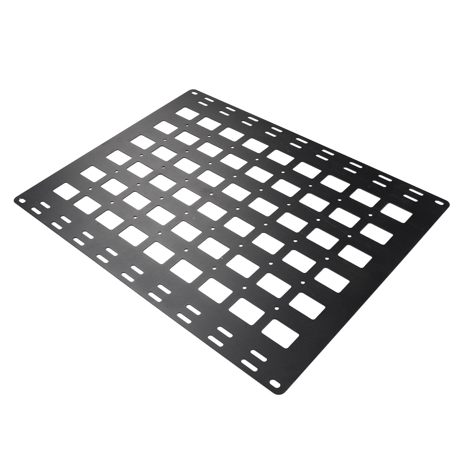 KIMISS Pannello Portaoggetti per Pianale di Camion - Pannello Molle in Lega di Alluminio 800x600 Mm con Montaggio Versatile per Utensili e Accessori
