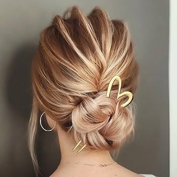 Amazon.com : 6 PACK Gold Metal U Shaped Hair Pins, Large