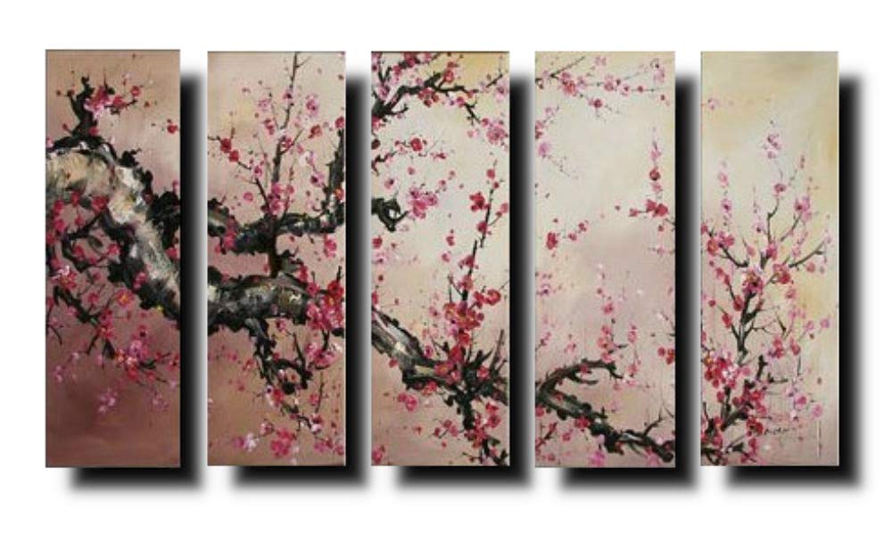 【年末特価】お洒落な極厚肉筆油絵　モダン花 Amazon.co.jp: 【油彩画SHOP ART】手書きの油彩画 アートパネル