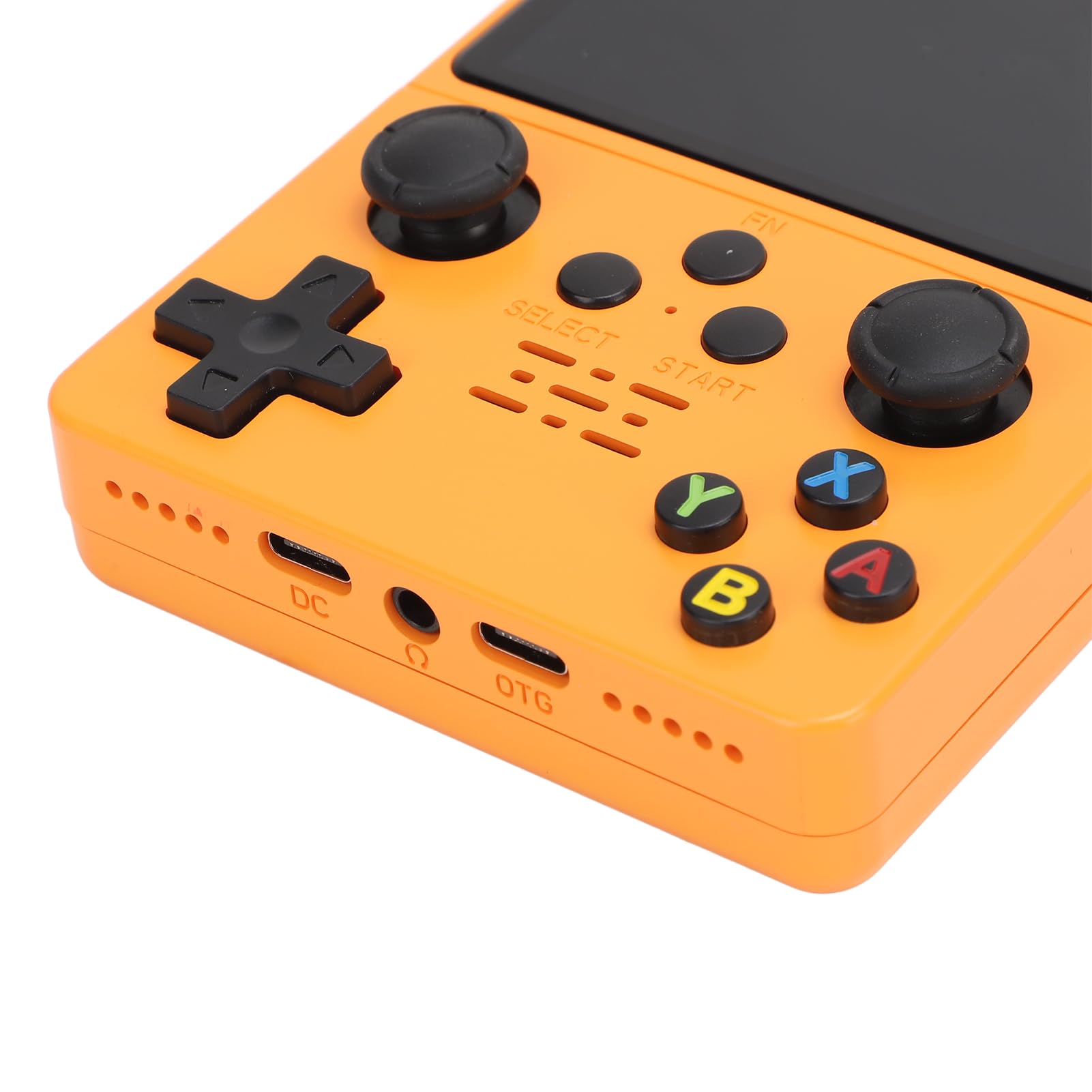 Przenośna Konsola do Gier R35s, Konsole do Gier Retro, Dwa Analogowe Joysticki 3D, Ekran IPS 3,5 Cala, 20 Symulatorów, Przenośne Gry Wideo w Stylu Retro 64 GB / 128 GB, Bateria