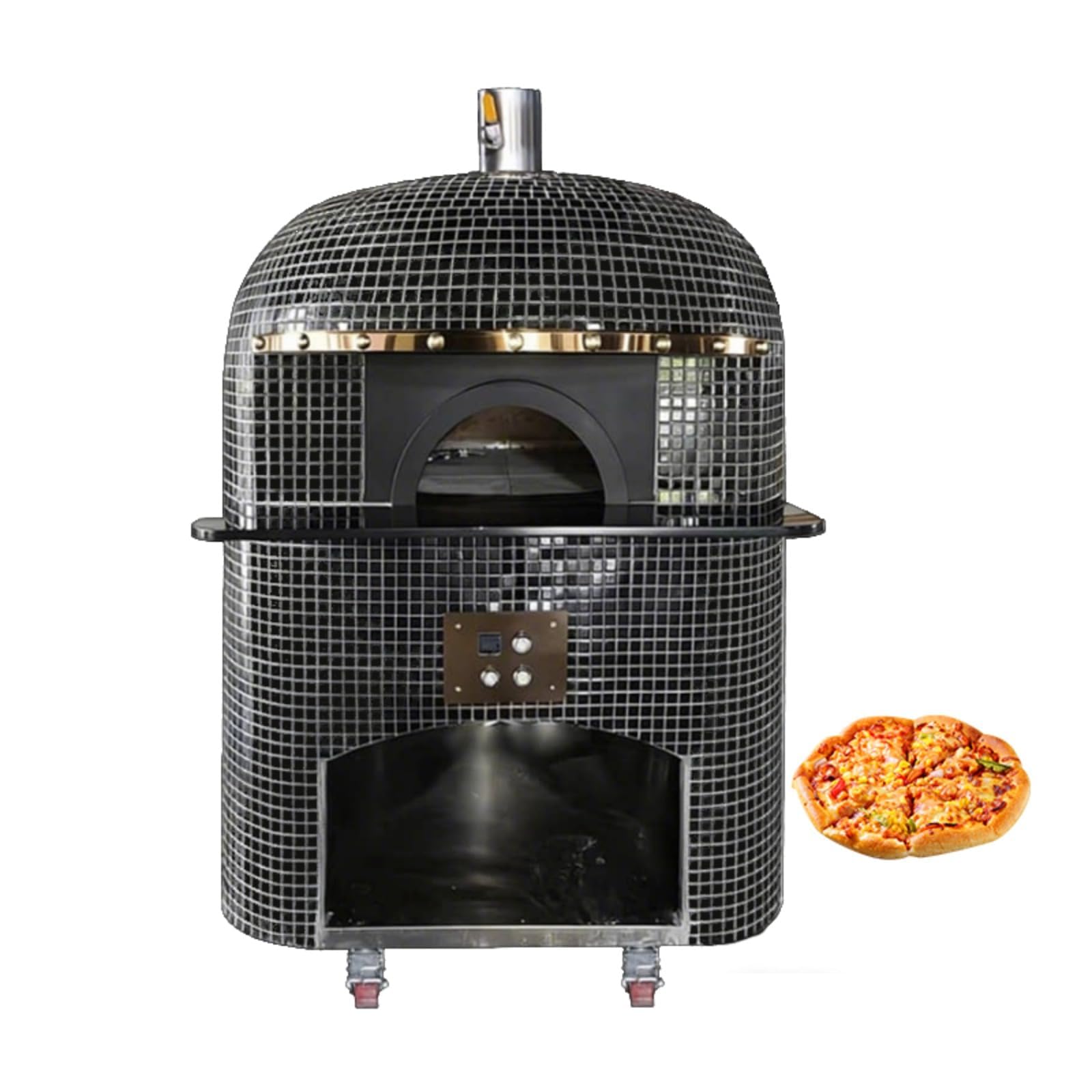 Komercyjny piec do pizzy z cegły do restauracji