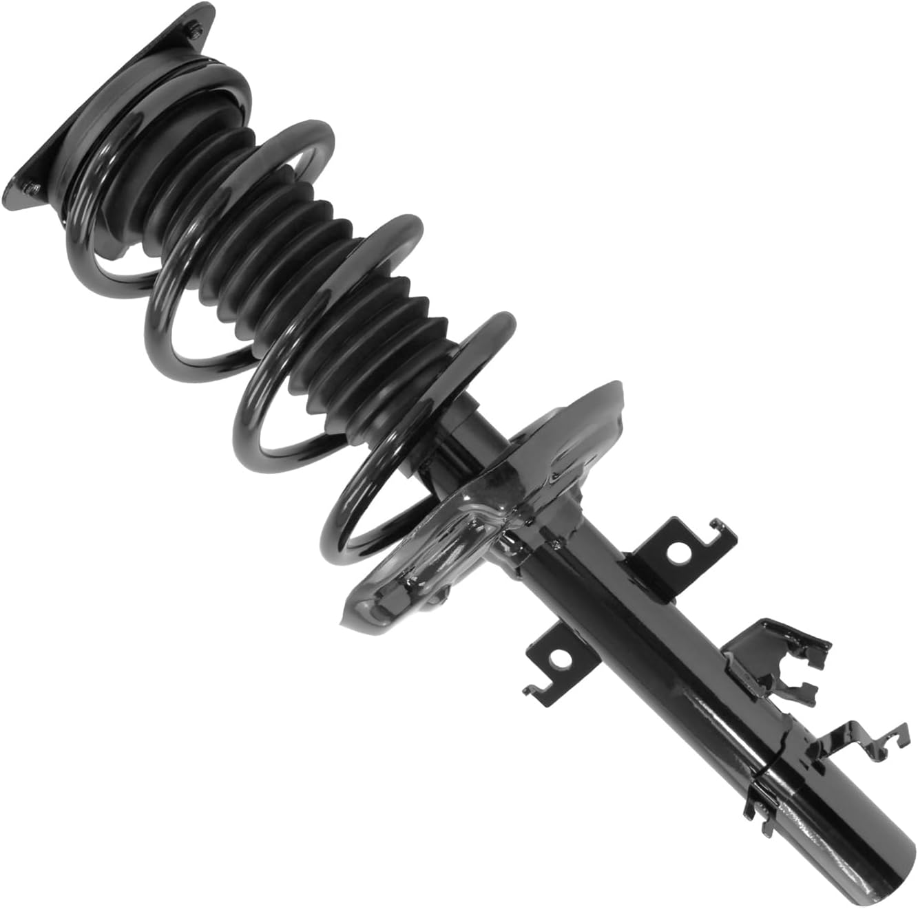 Detroit Axle - Front Left Strut for 2014-2020 Nissan Rogue Sport Qashqai, 2015 2016 2017 2018 2019 Strut with Coil Spring Assembly Replacement Suspension Quick Install Ready Strut Shock