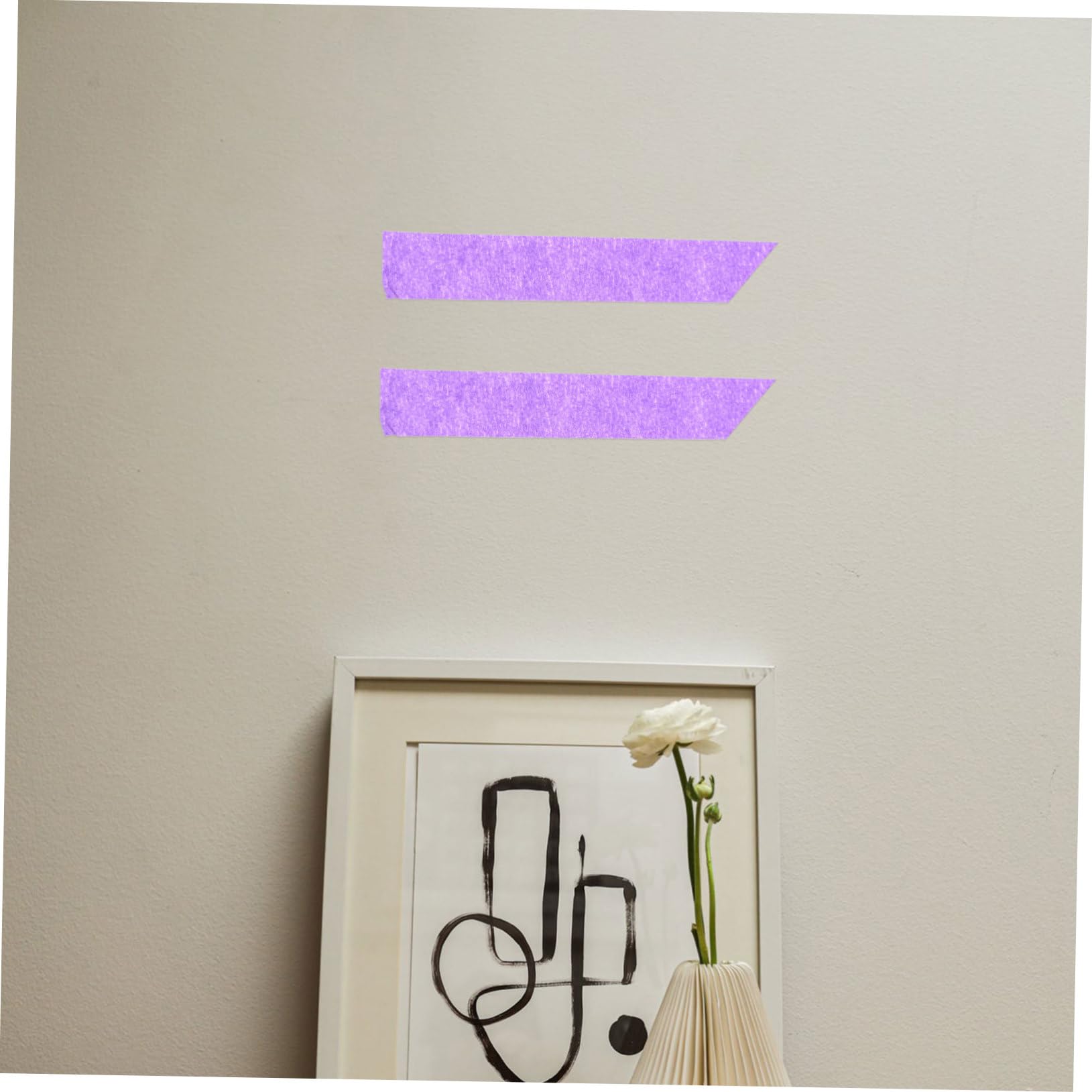 TEHAUX Nastro Mascheratura Pittura Colorato 12 Pezzi Carta per Verniciatura | Facile da Rimuovere, Resistenza al Calore e Strappo, Aderenza su Diverse Superfici