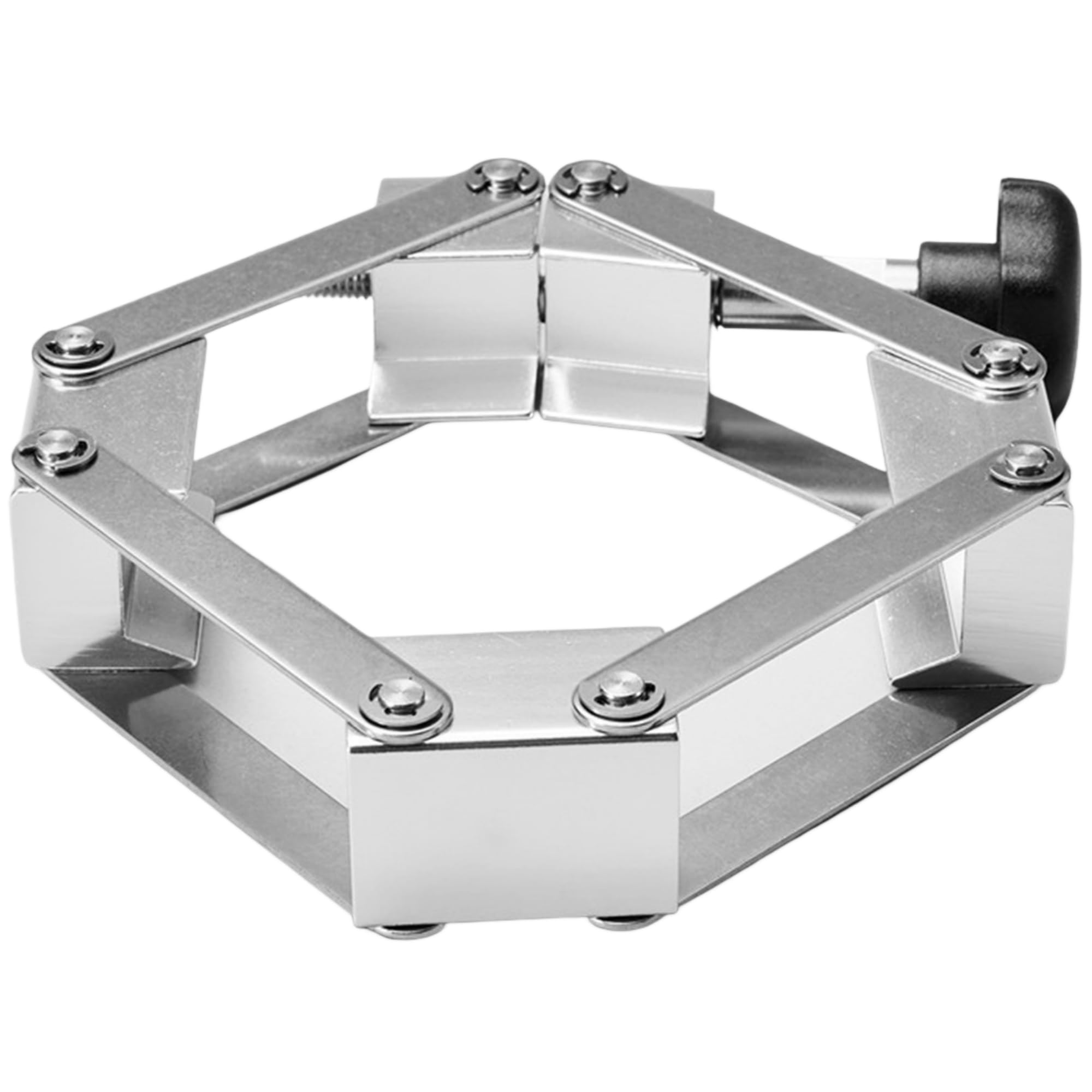 1 abrazadera tipo cadena de vacío Falnges KF, aro de acero inoxidable 304, fácil instalación for bridas NW(KF), tamaño NW80 a NW250(NW160)
