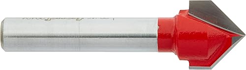 Miniatura 2 de Freud 2010014-pulgadas diámetro 90grados v-grooving Router Bit con 14-pulgadas Shank