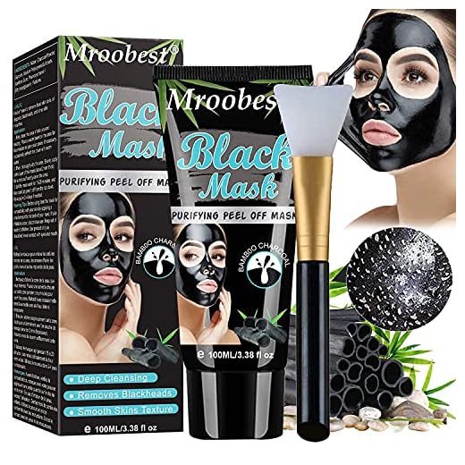 Mascarilla Exfoliante, Puntos Negros Mascarilla, Blackhead Remover Mask, Mascarillas Hidratantes, Peel Off Mask, Deep Cleansing Mascarilla Exfoliante Limpiadora contra Puntos Negros y Acné - 100ML