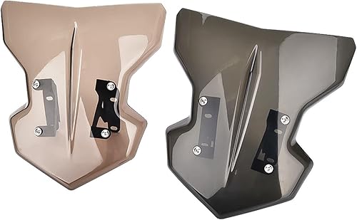 Miniatura 7 de Parabrisas compatible con MT-09 FZ-09 MT09 FZ09 2017-2020 2019 Deflectores de viento para motocicleta, MT09 FZ09 MT FZ 09 (color : humo, tamaño: 7)