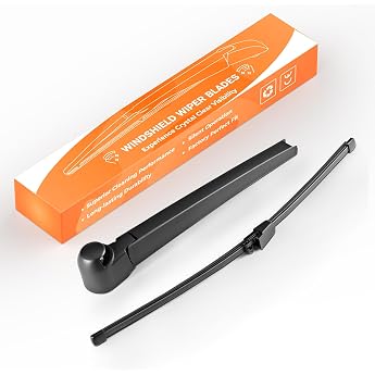 GEARMONSTER Rear Wiper Arm Windscreen Wiper Blade Set for VW Touran 2003