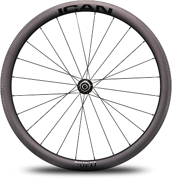 ICAN Alpha 40/50/55 Pro 1421g/1502g/1521g Carbon Road Bike Wheelset 700C Rim Brake Clincher Tubeless Ready