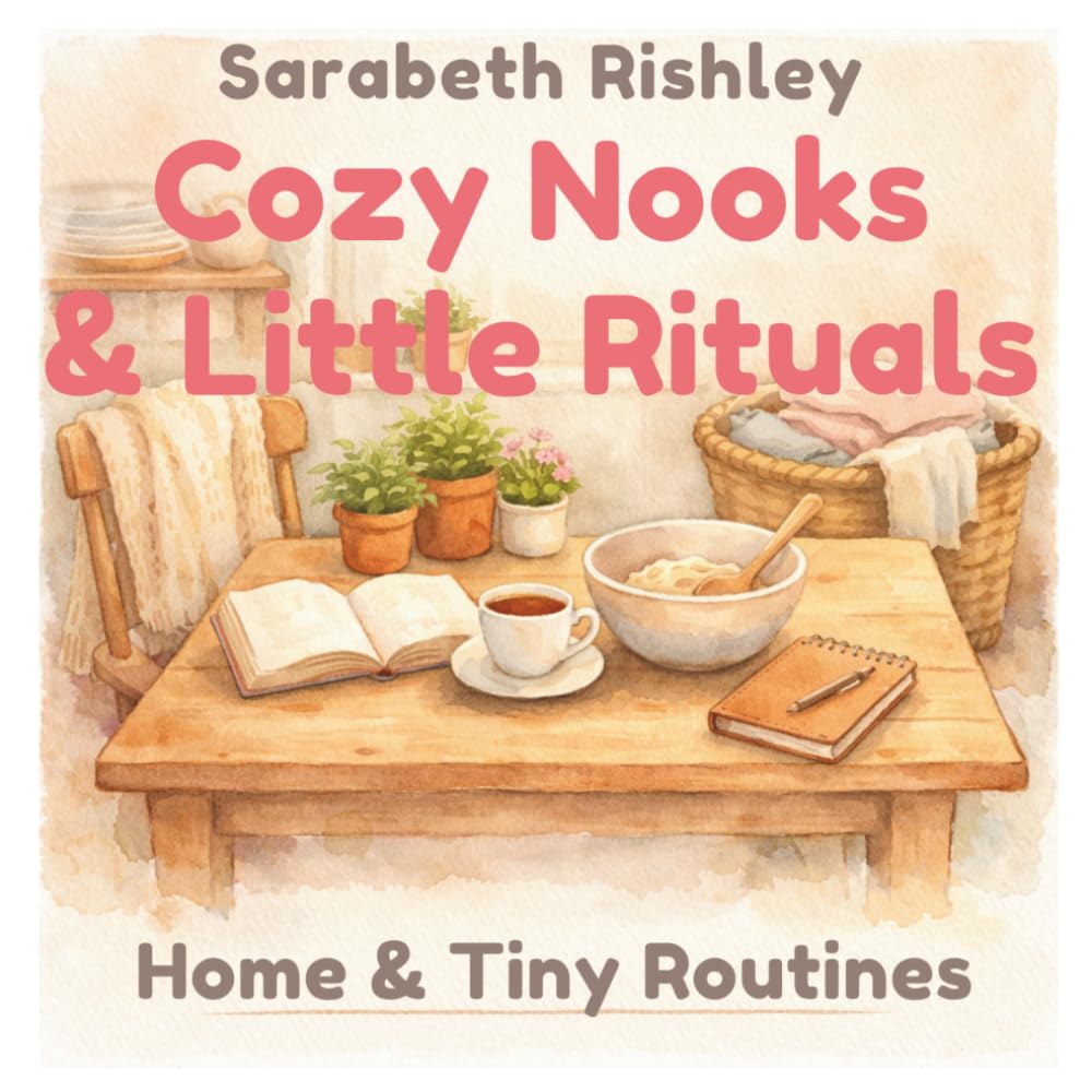 Cozy Nooks & Little Rituals — Home & Tiny Routines: Bold & Easy Colouring Book with Cozy Rooms, Daily Rituals, and Comforting Moments