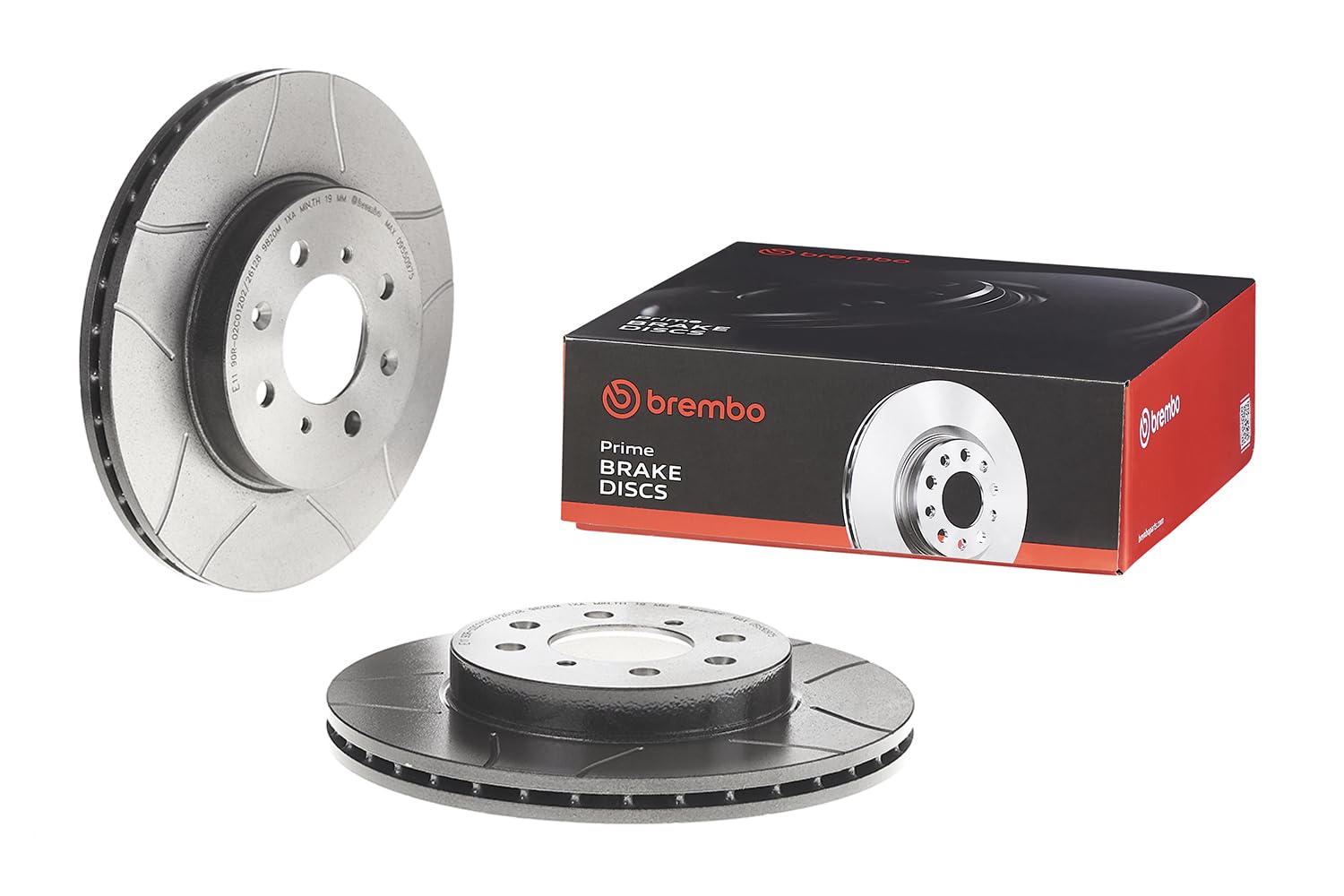 Brembo Max 09.5509.75 - Disco Freno Baffato (Set di 2) - Anteriore | Compatibile con: HONDA CIVIC IV Hatchback, CIVIC V Coupe, CIVIC V Hatchback, CIVIC V Stufenheck, CIVIC VI Aerodeck