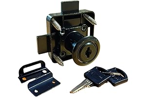 Double Door Cabinet Locks with Keys - Kitchen Cabinet Locks for Adults