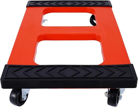 Furniture Moving Dolly - 1200 lb Capacity, Heavy Duty with Non-Marking Rubber Pads, 30 in x 18 in
