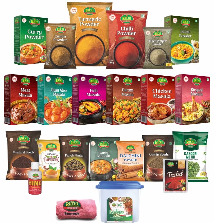 Ruchi Parivar Pack(Monthly Cooking Essentials) - 1 Count (B097MKWL4X) Amazon Price History, Amazon Price Tracker