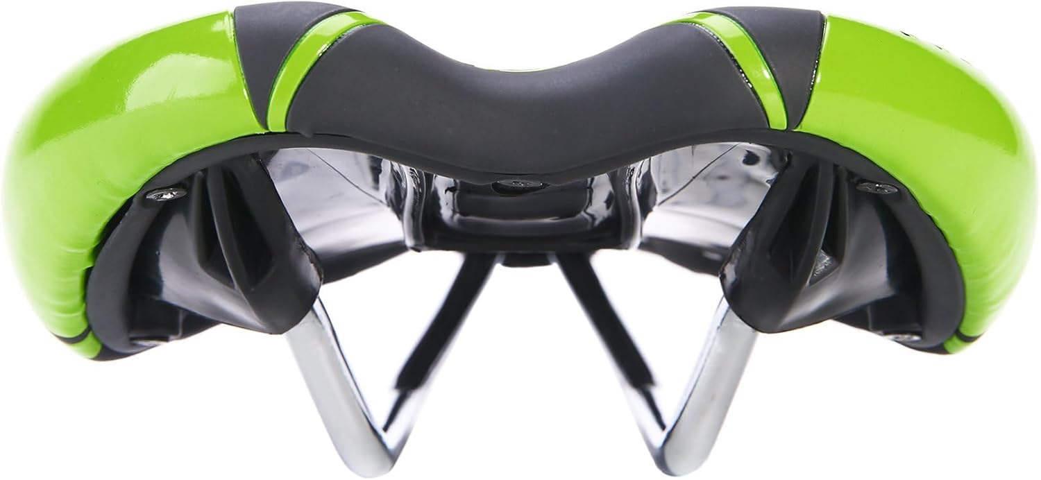 UNISTRENGH Bike Saddle Durable Thick Comfortable Gel Bicycle Cycling Universal Seat for MTB Folding Road Pad Cushion Seat